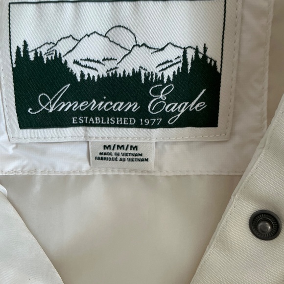 American Eagle popover puffer jacket size M - Picture 5 of 5